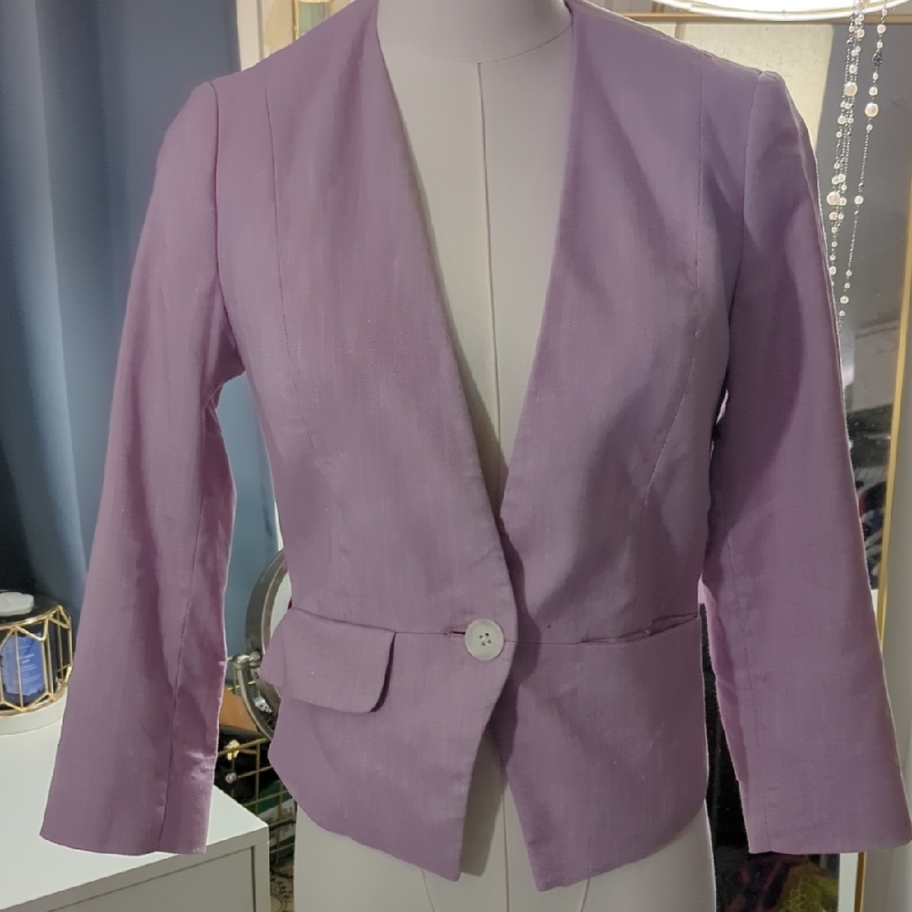 Express Light Purple Blazer
